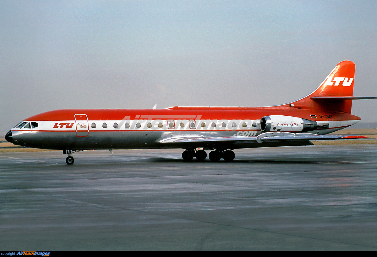 Sud Aviation Caravelle 10B1R - Large Preview - AirTeamImages.com