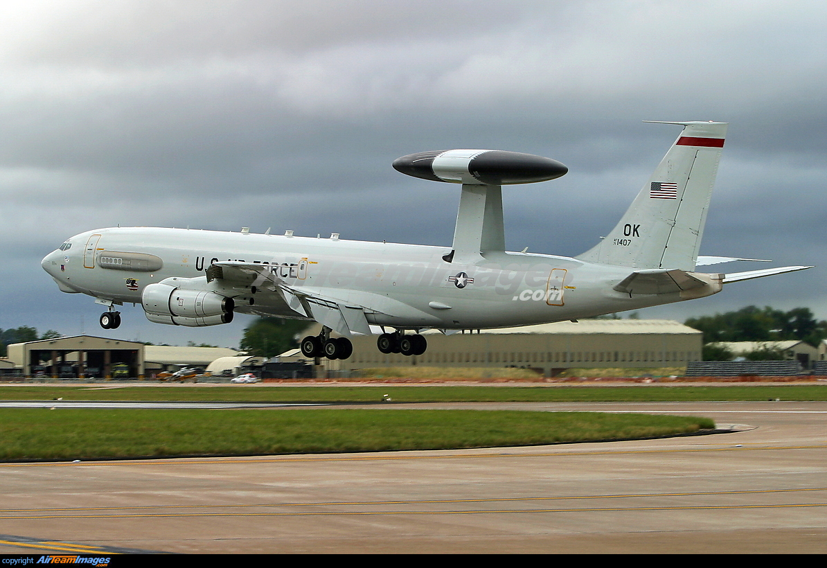 Boeing 707 E 3b Sentry 71 1407 Aircraft Pictures Photos Airteamimages Com