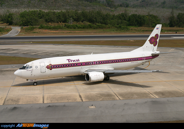 Boeing 737 4d7 Hs Tdk Aircraft Pictures Photos Airteamimages Com