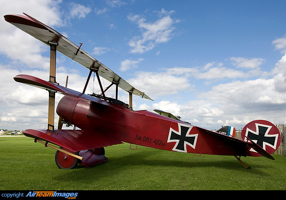 Fokker - DR1 Triplane (G-FOKK) Aircraft Pictures & Photos ...