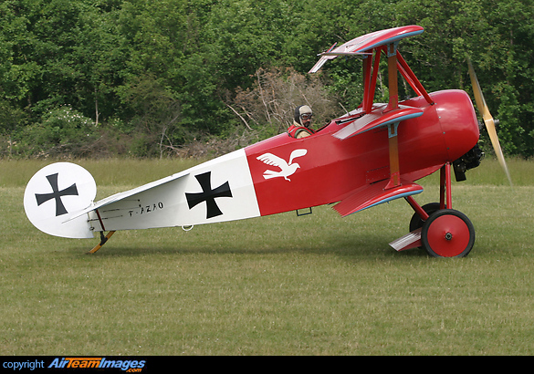 Fokker DR1 Triplane (F-AZAQ) Aircraft Pictures & Photos - AirTeamImages.com