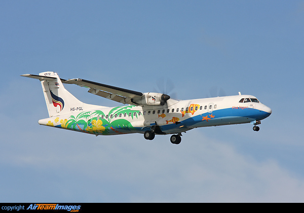 ATR 72-500 (HS-PGL) Aircraft Pictures & Photos - AirTeamImages.com